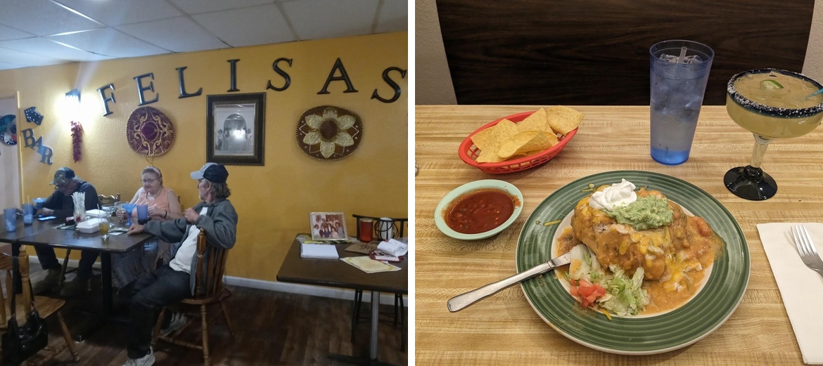 Felisa's Mexican Food & Lounge Menu