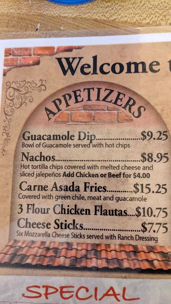 Felisa's Mexican Food & Lounge Menu image 2
