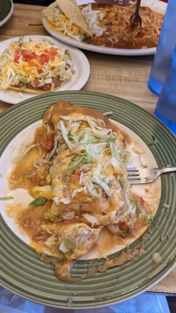 Smothered in Green Chili